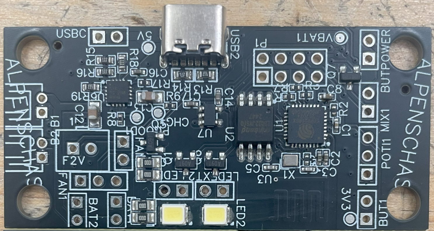 AlpenLuft PCB prototype